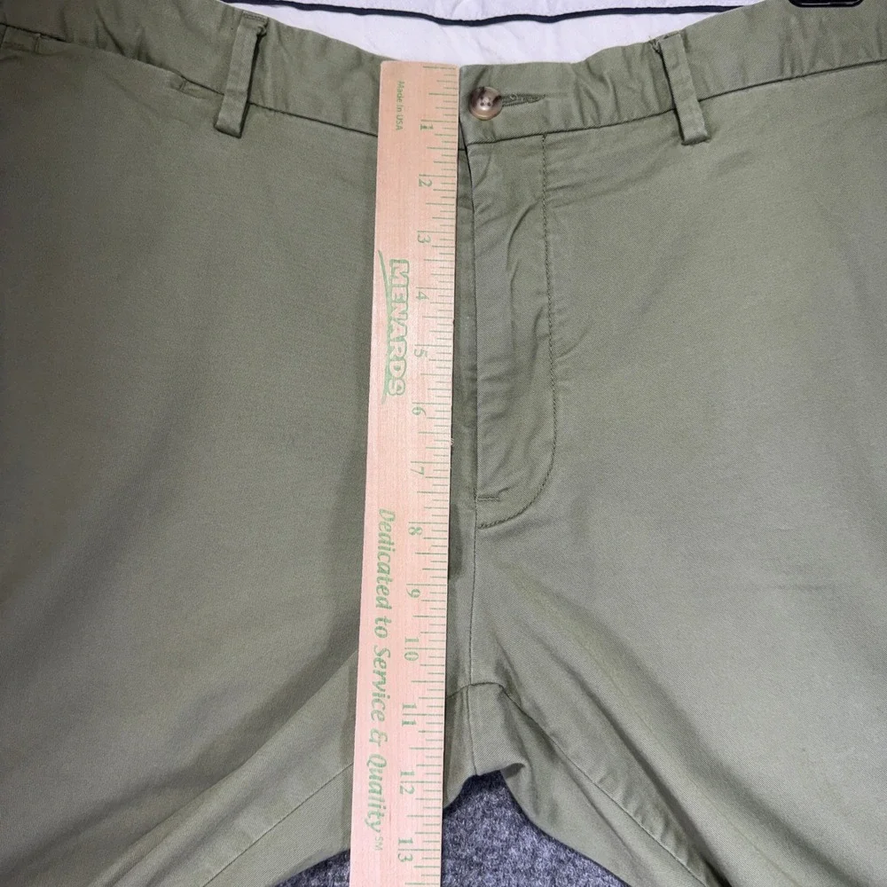 Polo Ralph Lauren Stretch Slim Fit Chino Pants Mens 36x32 Green Cotton Blend